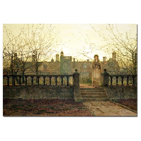 John Grimshaw 'Lady Bontiful' Canvas Art,22x32